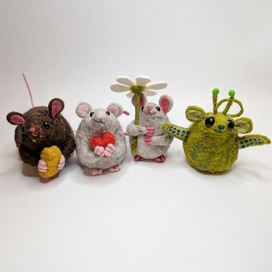 Needle Felted Mice and Rats (Made To Order)