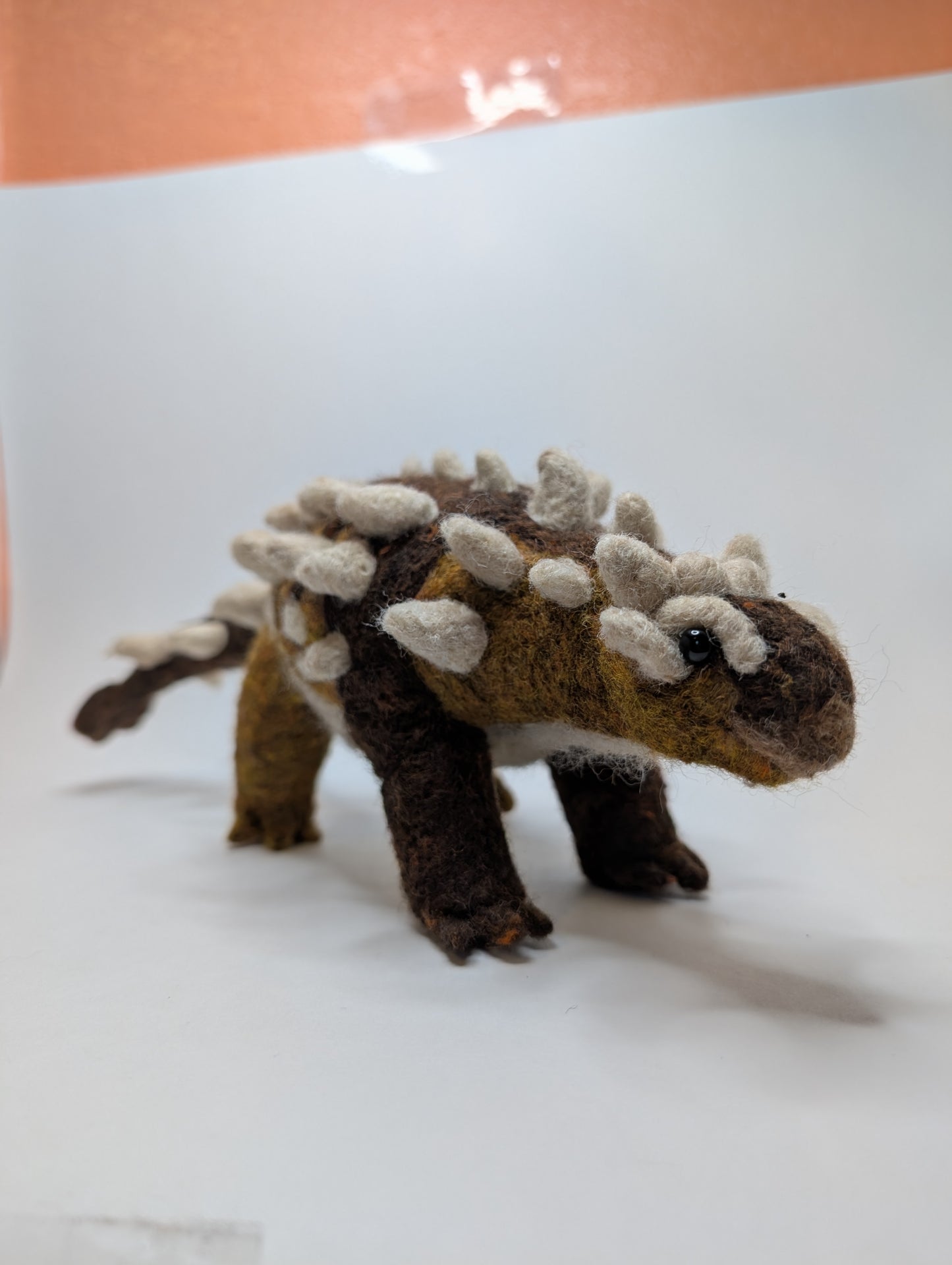 Needle Felted Ankylosaurus (Custom Made To Order)