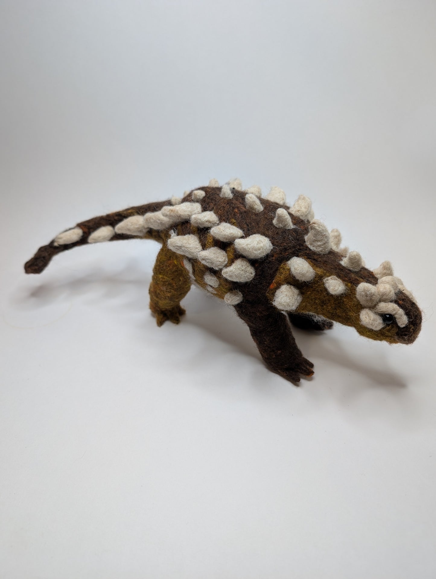 Needle Felted Ankylosaurus (Custom Made To Order)