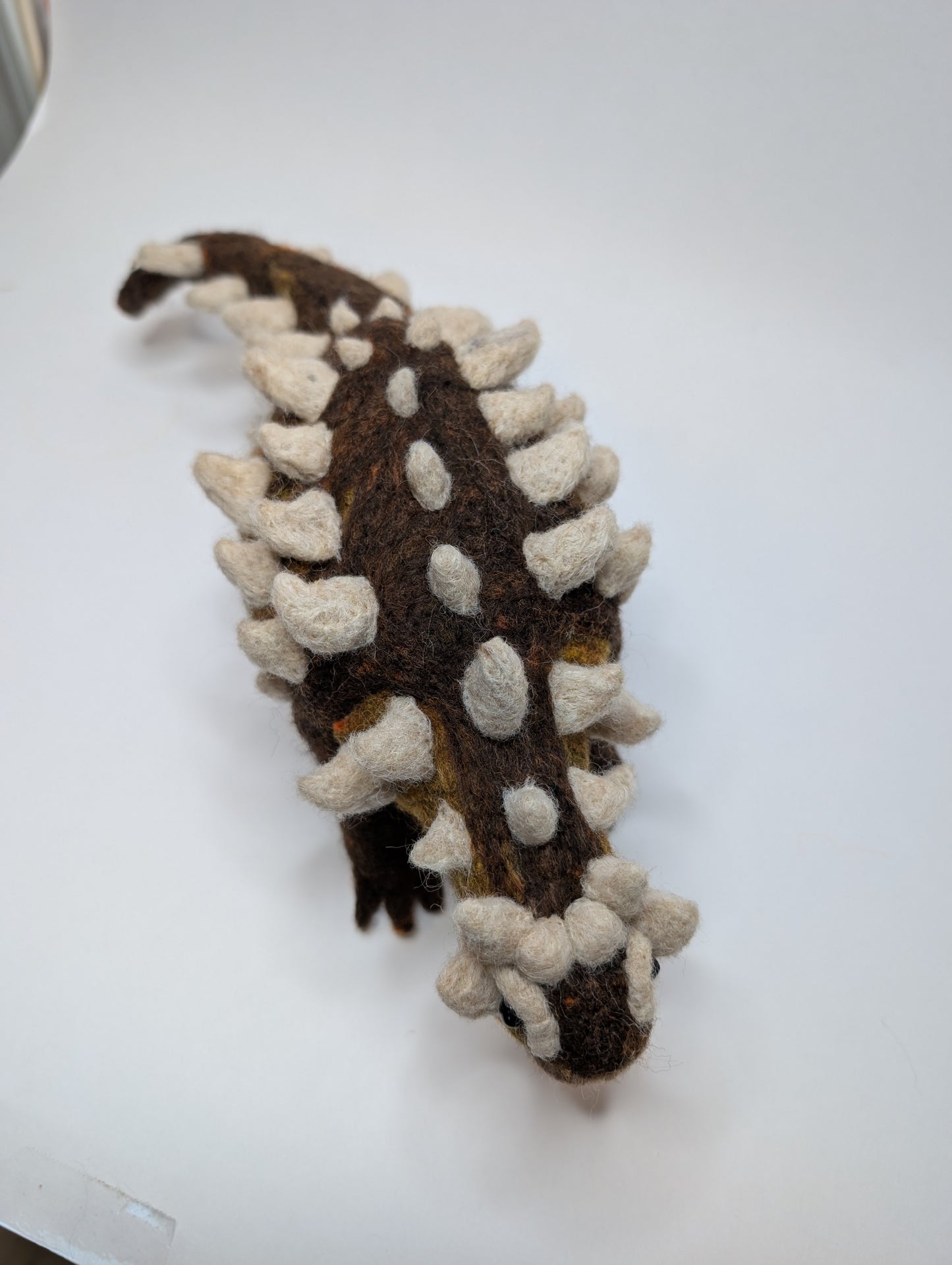 Needle Felted Ankylosaurus (Custom Made To Order)