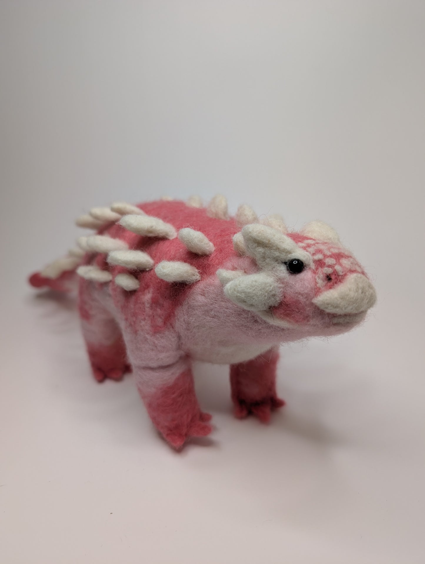 Needle Felted Ankylosaurus (Custom Made To Order)