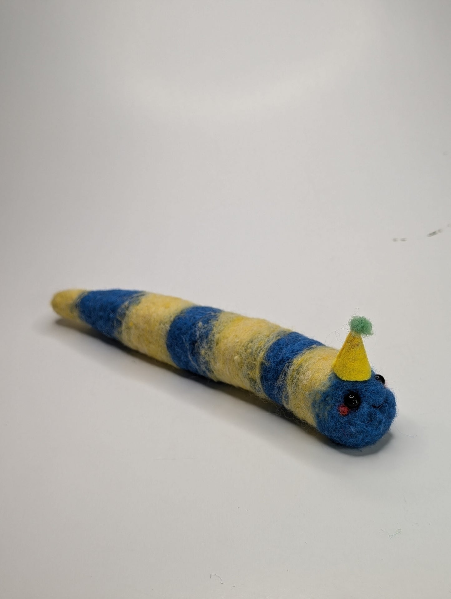 Yellow and Blue Snakey Worm