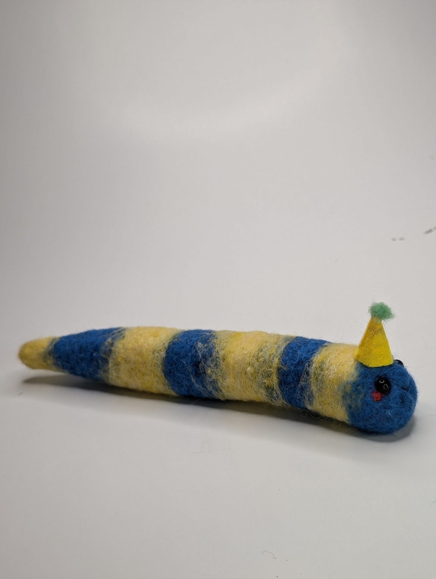 Yellow and Blue Snakey Worm