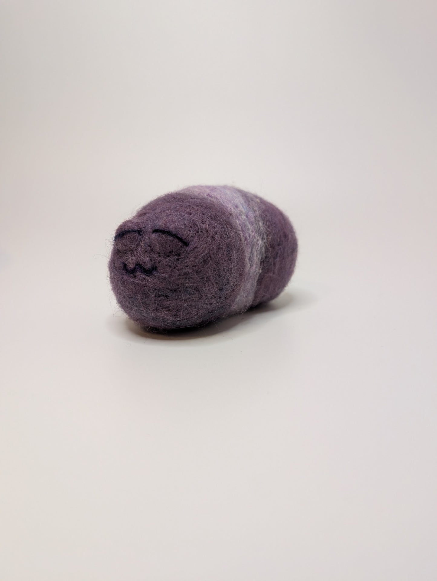 Needle Felted Cute Sleepy Worms