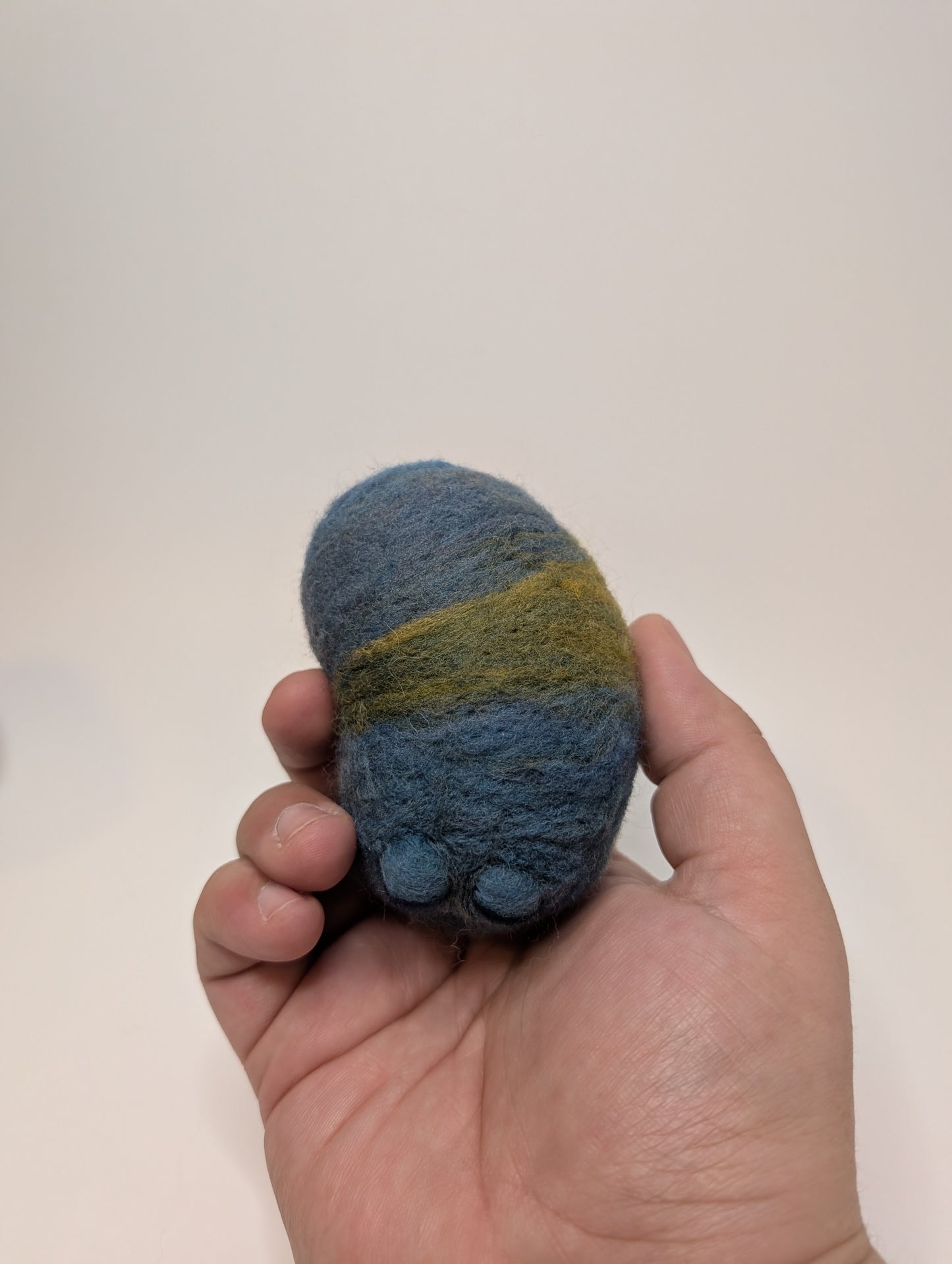 Needle Felted Cute Sleepy Worms