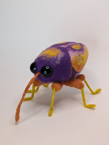 Needle Felted Weevil (Custom Made To Order)