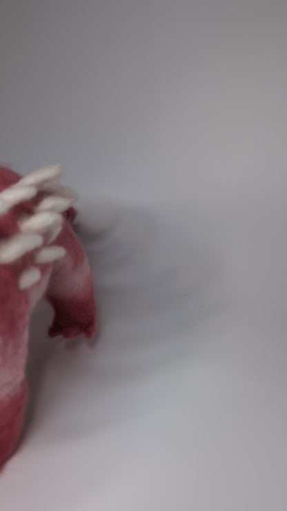 Needle Felted Ankylosaurus (Custom Made To Order)