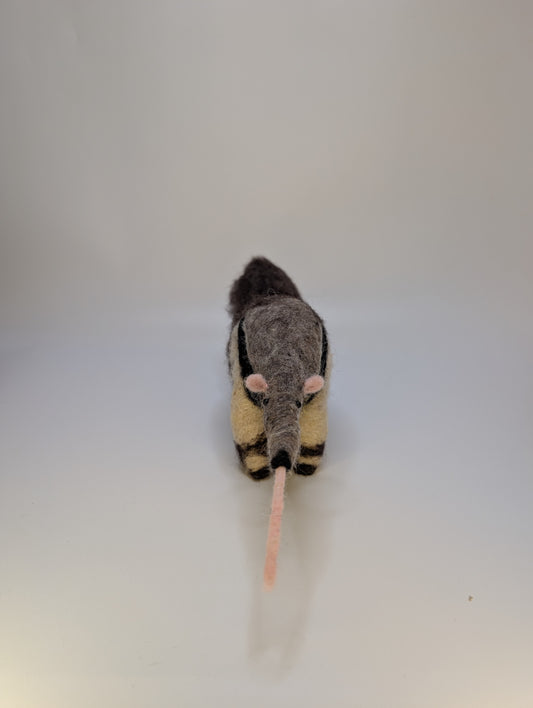 Needle Felted Anteater Figurine