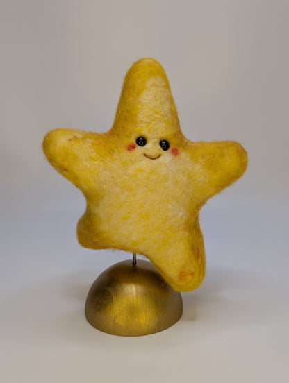 Needle Felted Star Baby