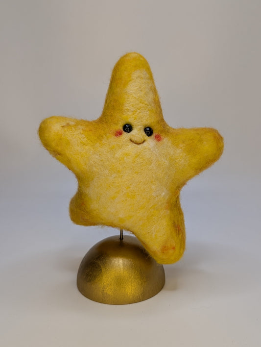 Needle Felted Star Baby