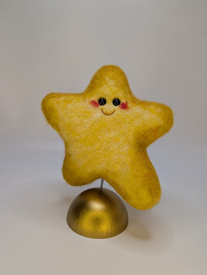 Needle Felted Star Baby