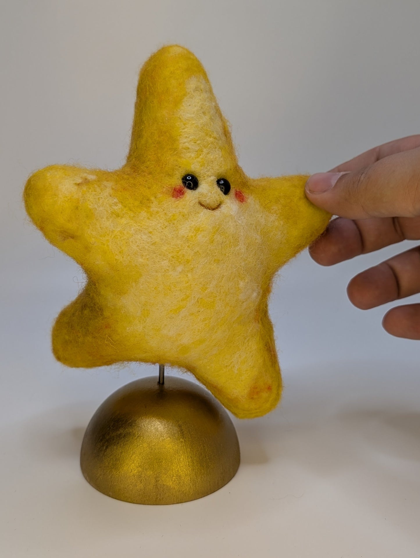 Needle Felted Star Baby