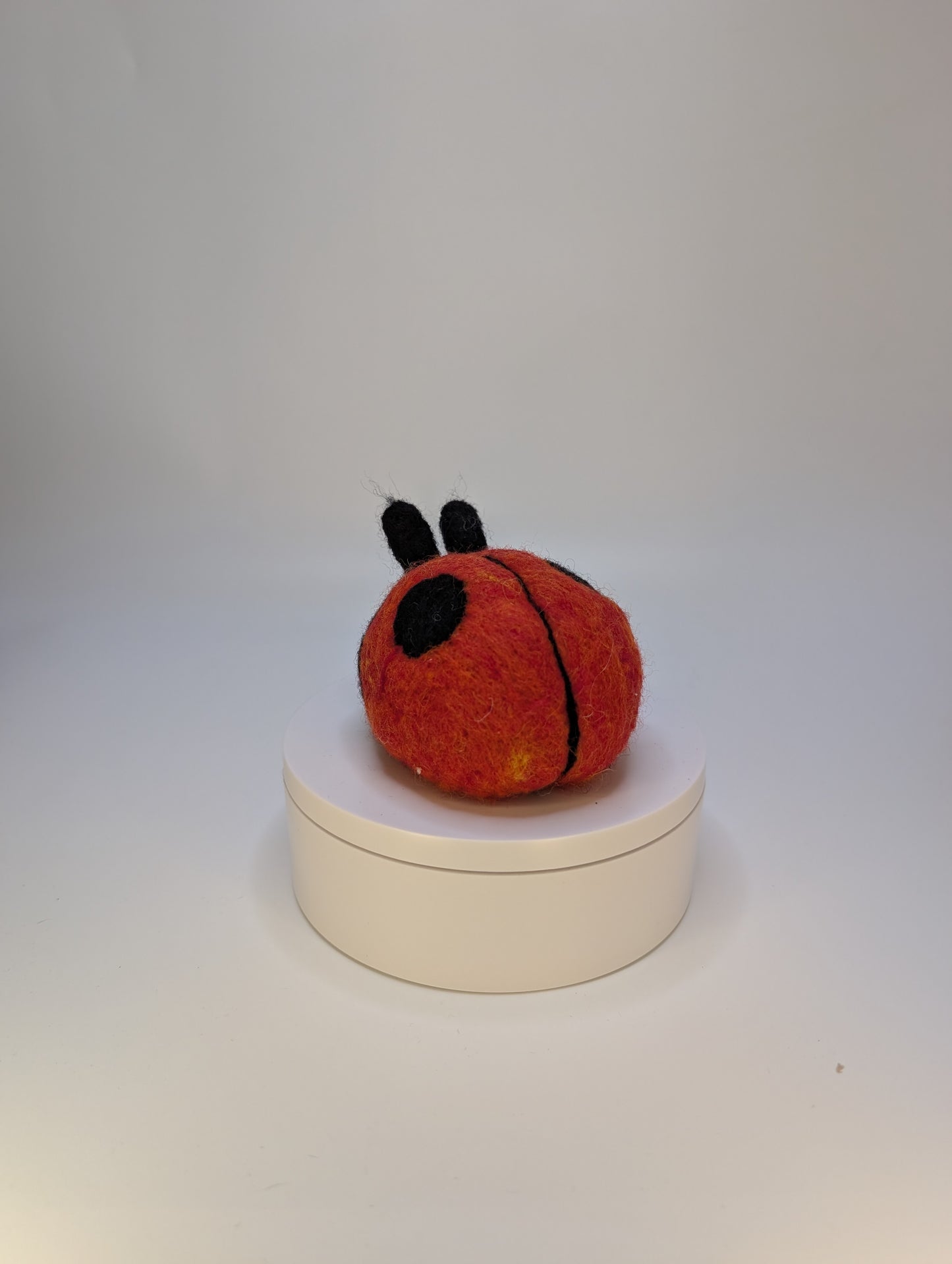 Needle Felted Bitty Baby Ladybug