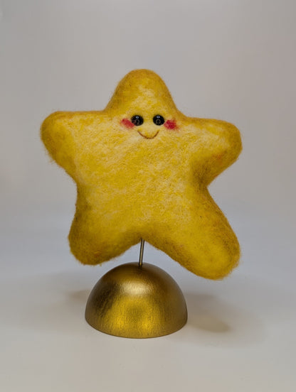 Needle Felted Star Baby
